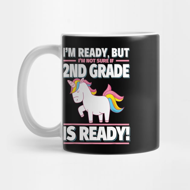 2nd Grade Back to School Unicorn Shirt  Is 2nd Grade Ready by FONSbually